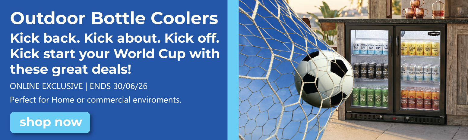 Outdoor Bottle Cooler World Cup Banner