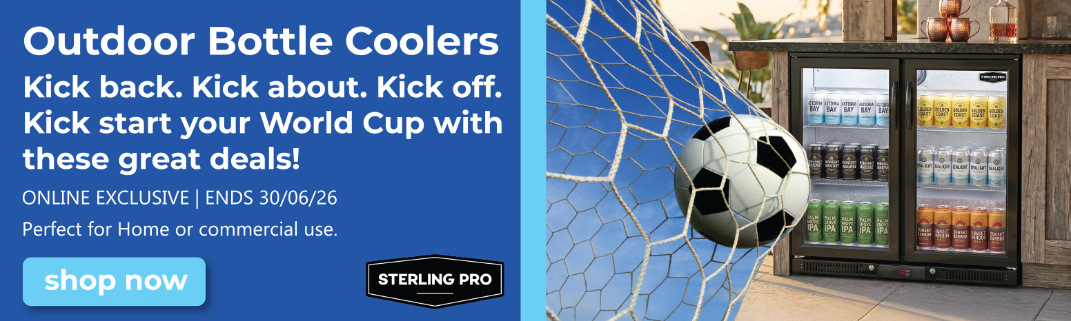 Outdoor Bottle Cooler World Cup Banner