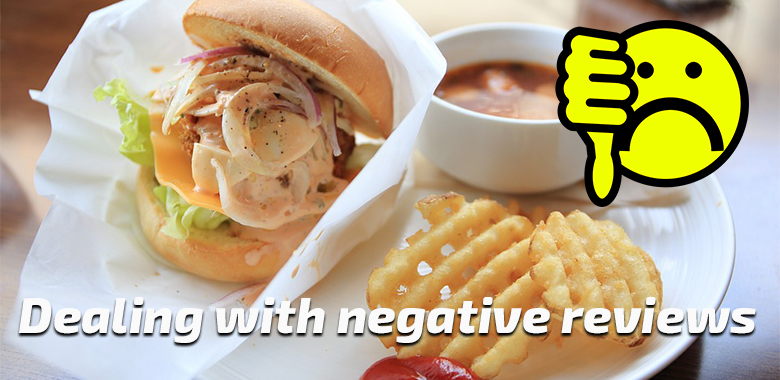 Dealing with negative reviews