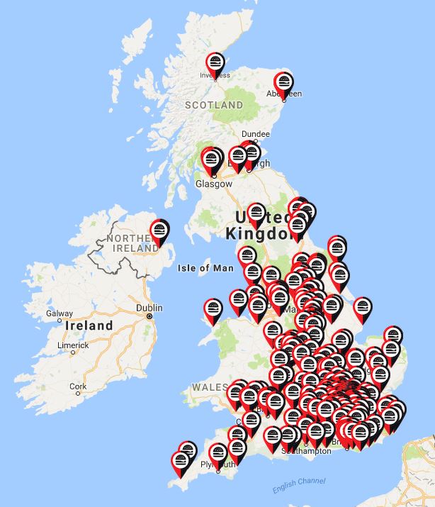 National Burger Day 2016 locations