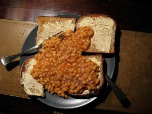 Beans on toast