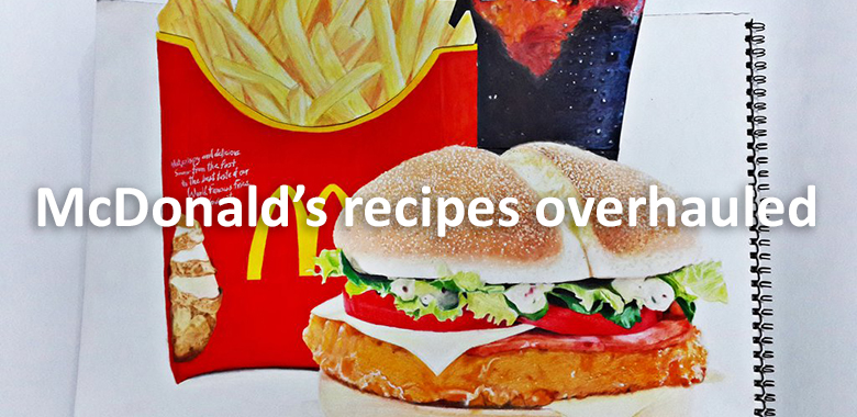 mcdonalds recipes overhauled