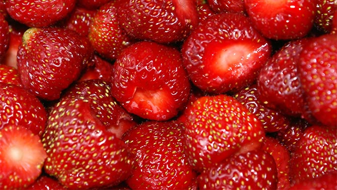 strawberries