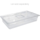 Clear Polycarbonate Gastronorm Pans