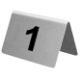 Stainless Steel Table Numbers