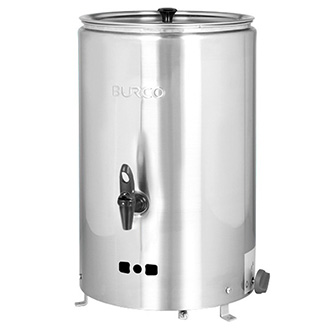 Color : Green, Size : 8L JBHURF Catering hot water pot stainless steel catering cylinder water boiler hot water dispenser stove tea cylinder coffee suitable for commercial office use 