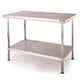 Moffat Stainless Steel Tables Without Upstand