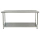 Parry Stainless Steel Flatpack Tables With Upstand