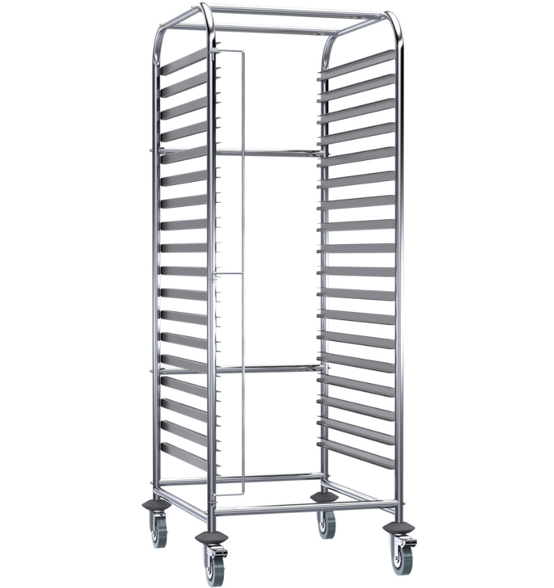 Hallco Stainless Clearing Trolleys
