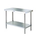 Simply Stainless Flatpack Tables Without Upstand