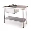 Tables, Sinks & Shelving