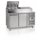 Tefcold SS7200P 2 Door Refrrigerated Prep Counter