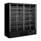 Galaxy+ GP20FGD Black Multideck Refrigerator