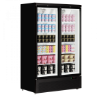 Tefcold Atom Maxi F2DB Black Glass Door Display Freezer
