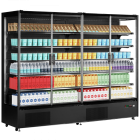 Tefcold PC2500B Black Multideck with Doors