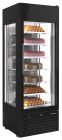 Framec Italy Venere Black Glass Cake Display Fridge