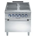 Electrolux Professional E9ECEH4QE0 4 Square Plate Electric Oven Range (391041)