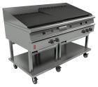 Falcon G31525 Radiant Gas Chargrill on Mobile Stand