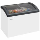 Elcold FOCUS 73 Sliding Curved Glass Lid Chest Freezer