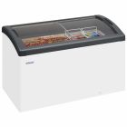 Elcold FOCUS 131 Sliding Curved Glass Lid Chest Freezer