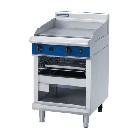 Blue Seal G55T Free Standing Griddle With Grill Shelf