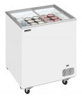 Tefcold IC201SC Sliding Flat Glass Lid Chest Freezer