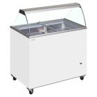 Tefcold IC300SC Glass Lid Chest Freezer With Canopy