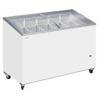Tefcold IC400SCEB Sliding Curved & Angled Lid Chest Freezer
