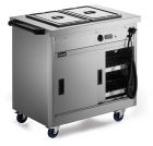 Lincat Panther 670 Series P6B2 Mobile Bain Marie Hot Cupboard