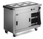 Lincat Panther 670 Series P6B3 Mobile Bain Marie Hot Cupboard