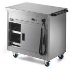 Lincat Panther 670 Series P6P2 Mobile Plain Top Hot Cupboard