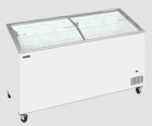 Tefcold IC501SCEB Sliding Curved & Angled Lid Chest Freezer