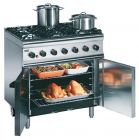 Lincat SLR9C/N Six Burner Gas Oven Range Silverlink