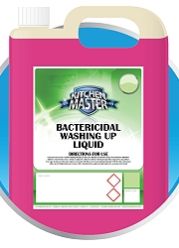 Kitchen Master 803 Bactericidal Detergent  (4 x 5 Litres)