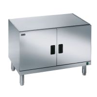 Lincat HCL6 Heated closed-top pedestal with legs to suit Silverlink 600 Countertop Units