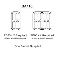 Lincat BA116 Pasta Basket For PB33/PB66 Pasta Boiler
