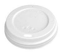 Fiesta CE264 Recyclable Coffee Cup Lids White - 50 Lids