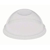 Clear Dome Lid To Suit Clear Plastic Tumblers- 16oz