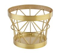 APS Plus Metal Basket Gold Brushed 80 x 105mm