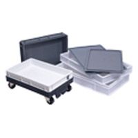 LLK AEDTD Pizza Press Dough Tray Dolly