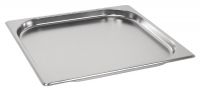 Vogue Stainless Steel Gastronorm 2/3 Pan 20mm