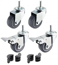 Castor wheels for Vogue Stainless Steel Tables (Pack of 4)