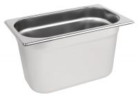 Vogue Stainless Steel 1/4 Gastronorm Pan 150mm