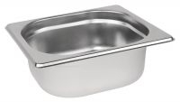Vogue Stainless Steel 1/6 Gastronorm Pan 65mm