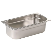 Vogue Stainless Steel Gastronorm Tray Set 5x1/3 & 1x1/2
