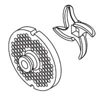 8mm Mincing Plate for Sirman TC12 Mincer