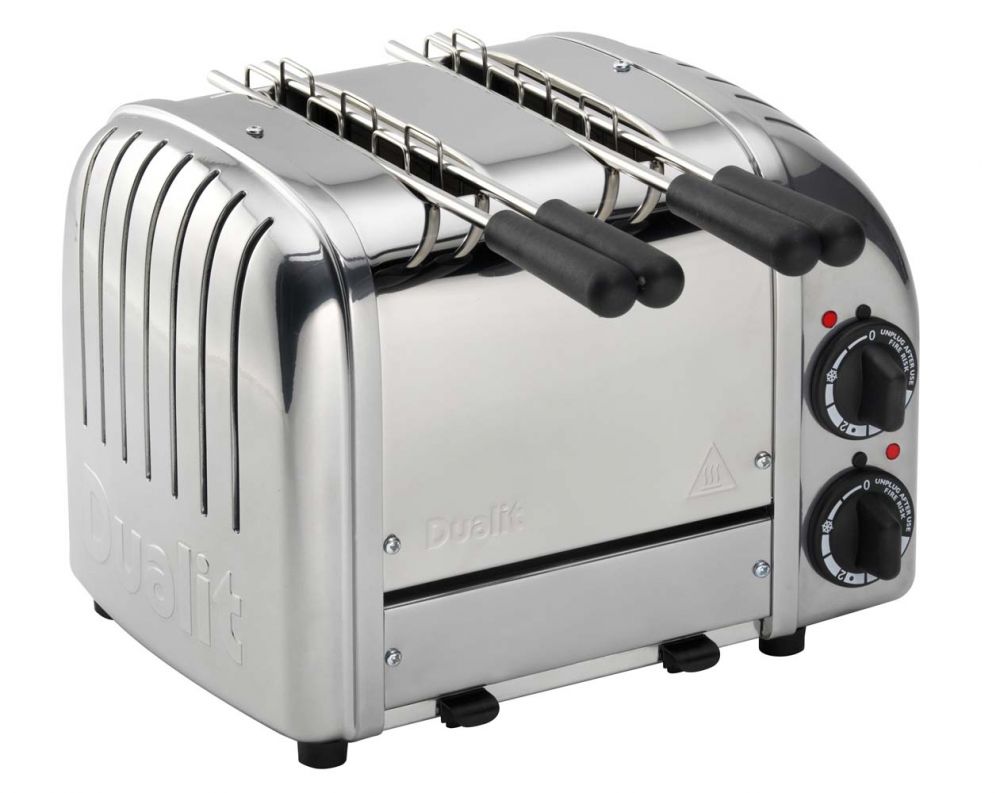 Dualit 21056 Classic Polished 2 Slot Sandwich Toaster Boxed New 