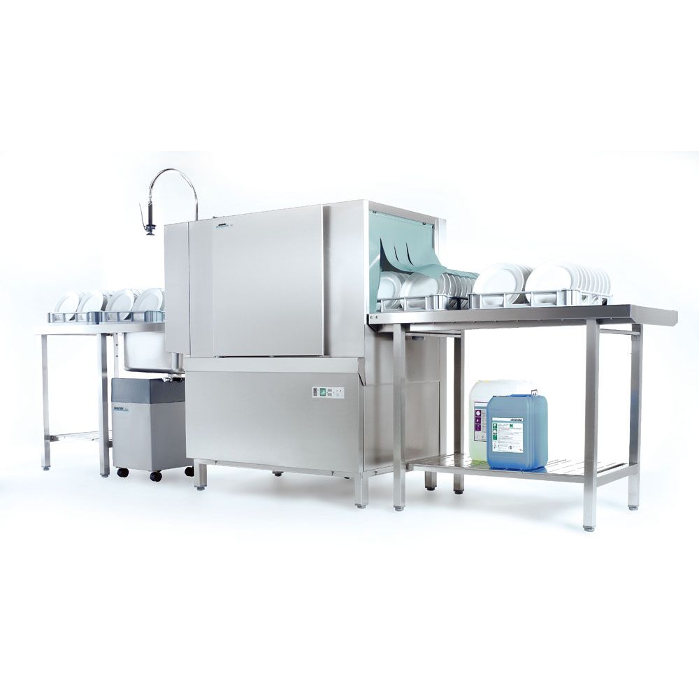 rack conveyor dishwashing machine