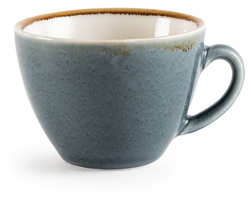 Olympia Kiln Cappuccino Tasse Moos 230ml (6 Stück) | Gastro Germany