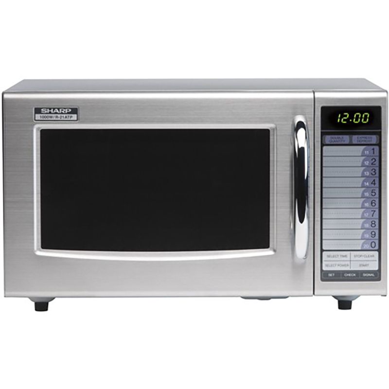 Sharp Commercial Microwave R21AT 1000w Sharp R21AT 1000 W Commercial Microwave
